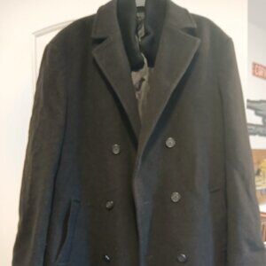 Chaps Coat Black